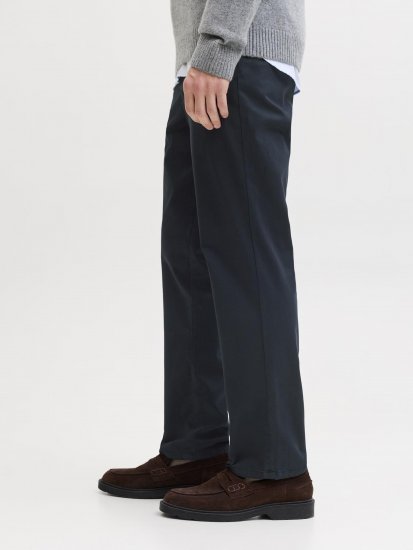 Jack & Jones Stollie Chino Pants Dark Navy - Τζιν και παντελόνια - Aνδρικα τζιν παντελόνια μεγάλα μεγέθη