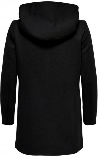 Only Carmakoma Sedona Light Coat Black - Χειμερινά παλτό - 