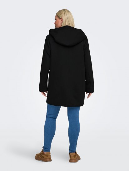 Only Carmakoma Sedona Light Coat Black - Χειμερινά παλτό - 