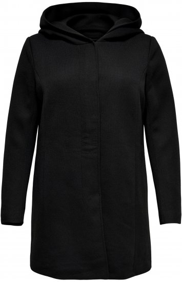 Only Carmakoma Sedona Light Coat Black - Χειμερινά παλτό - 