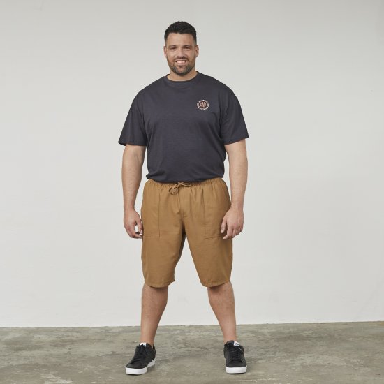 North Latitude 61336 Σορτς Με Άνετη Εφαρμογή Camel - Σορτς - Aνδρικεσ βερμουδεσ μεγαλα μεγάλα μεγέθη