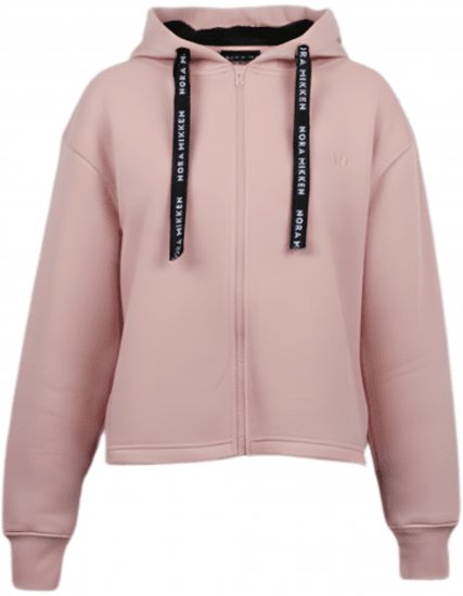 Nora Mikken GERTRUD Cropped Hoodie Pink - Φούτερ/Φούτερ με κουκούλα - 