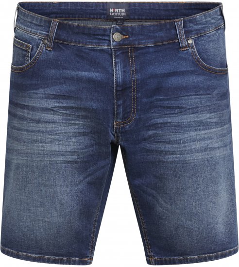 North Latitude 61156 Ringo Τζιν Σορτς Denim - Σορτς - Aνδρικεσ βερμουδεσ μεγαλα μεγάλα μεγέθη