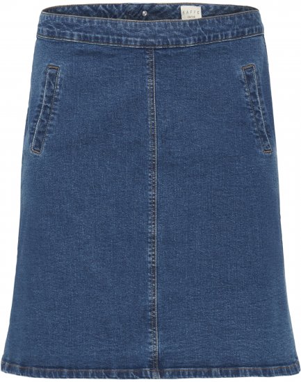 Kaffe Curve Leni Denim Skirt Blue - Φούστες - 