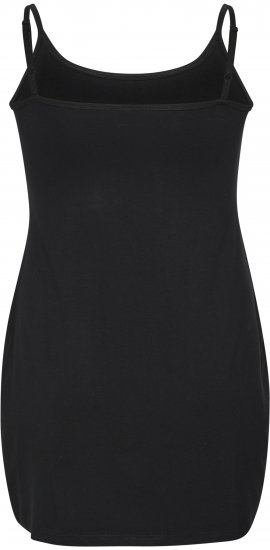 Kaffe Curve Jena Με τιράντες Φόρεμα Βαθύ μαύρο - Φορέματα - 