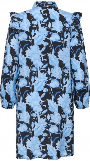 Kaffe Curve Sasja Φόρεμα Blue Snake Flower - Φορέματα - 