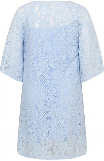 Kaffe Curve Lucy Dress Nantucket Breeze Blue - Μίντι φορέματα - 