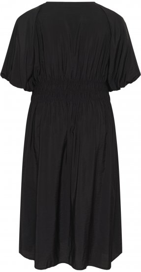 Kaffe Curve Neela Dress Black - Μίντι φορέματα - 