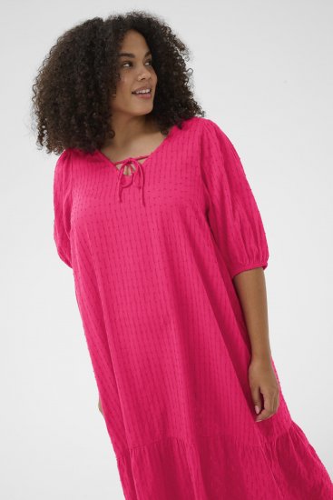 Kaffe Curve Thea Dress Beetroot Purple - Φορέματα - 