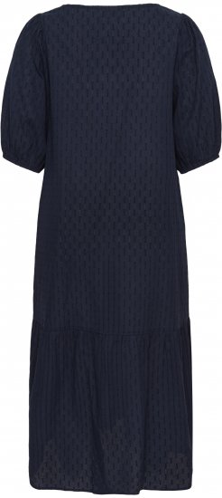 Kaffe Curve Thea Dress Midnight Marine - Μάξι φορέματα - 