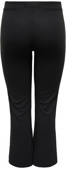 Only Carmakoma Pever Flared Pants Black - Παντελόνια - 