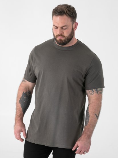 D555 Flyers Crew Neck T-shirt Khaki - Μακό μπλουζάκια - Aνδρικά μπλουζεσ μεγάλα μεγέθη