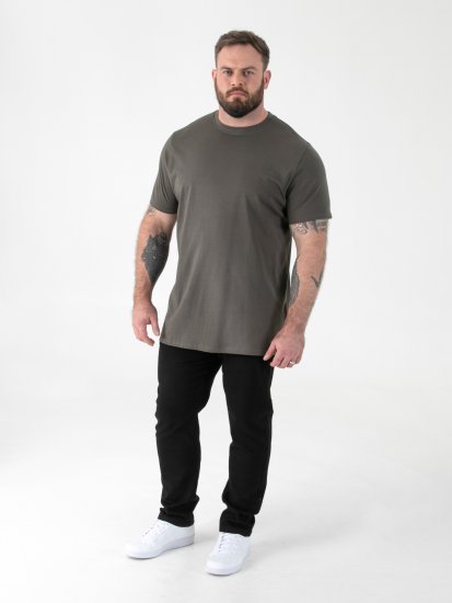 D555 Flyers Crew Neck T-shirt Khaki - Μακό μπλουζάκια - Aνδρικά μπλουζεσ μεγάλα μεγέθη