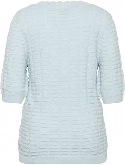 Kaffe Curve Lotia Pullover Nantucket Breeze Blue - Πλεκτά πουλόβερ - 