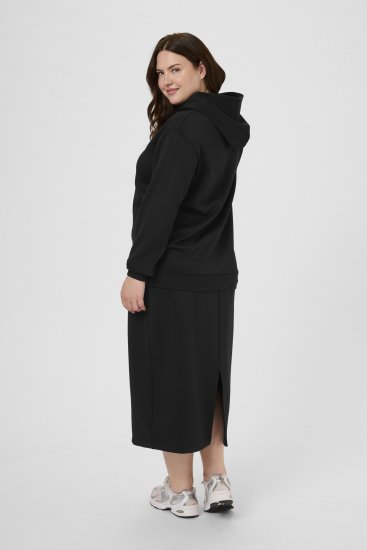 Kaffe Curve Annita Sweatshirt Black - Φούτερ με κουκούλα - 