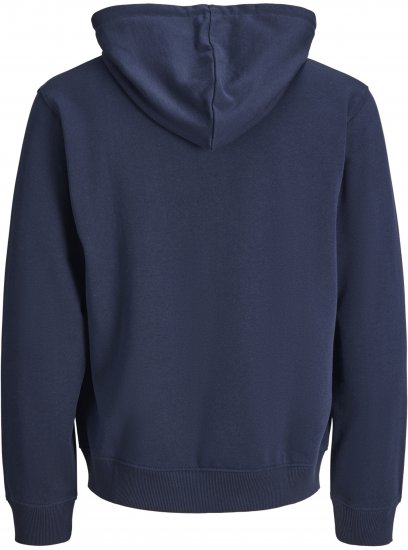 Jack & Jones College Logo Hoodie Navy - φούτερ/Φούτερ με κουκούλα - φούτερ/Φούτερ με κουκούλα ανδρικά μεγάλα μεγέθη 