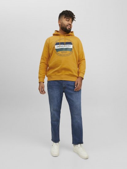 Jack & Jones Codyy Hoodie Yellow - φούτερ/Φούτερ με κουκούλα - φούτερ/Φούτερ με κουκούλα ανδρικά μεγάλα μεγέθη 