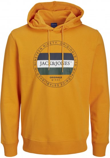 Jack & Jones Codyy Hoodie Yellow - φούτερ/Φούτερ με κουκούλα - φούτερ/Φούτερ με κουκούλα ανδρικά μεγάλα μεγέθη 