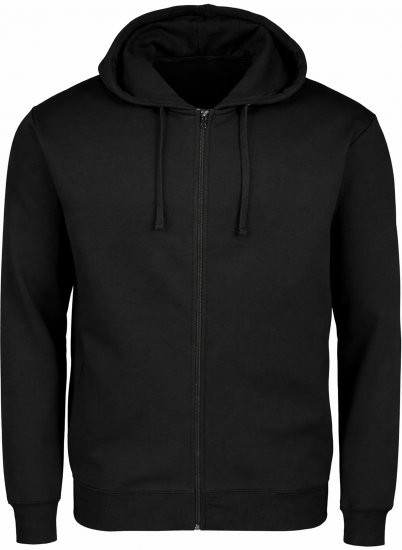 Big Bones Zorro Hoodie with Zipper Black - φούτερ/Φούτερ με κουκούλα - φούτερ/Φούτερ με κουκούλα ανδρικά μεγάλα μεγέθη 