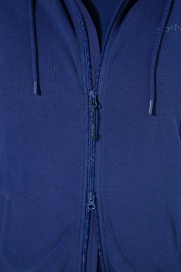 Ulla Popken Athletic Department Hoodie Navy - φούτερ/Φούτερ με κουκούλα - Ζεστά Φούτερ, Hoodies & Πλεκτά
