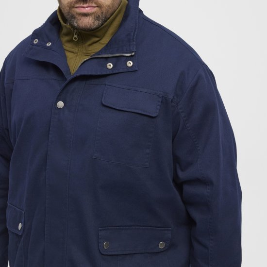 North Latitude 51103 Field Jacket Navy - Μπουφάν - Aνδρικά μπουφαν μεγάλα μεγέθη