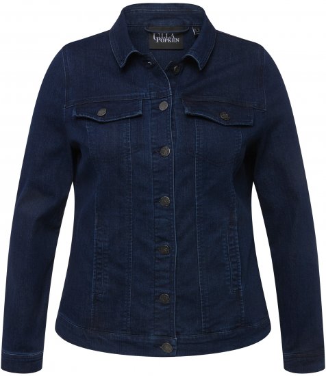 Ulla Popken Denim Jacket Blue Denim - Μπουφάν - 