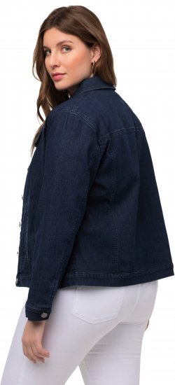 Ulla Popken Denim Jacket Blue Denim - Μπουφάν - 