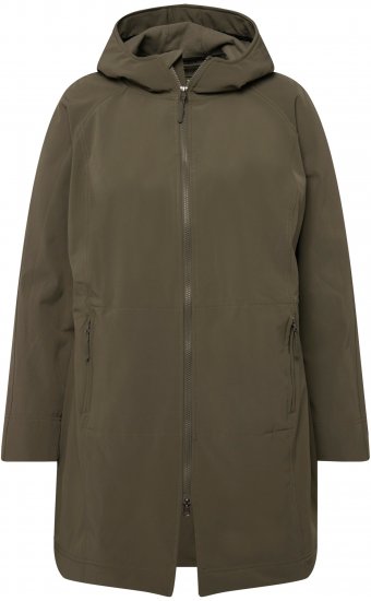 Ulla Popken Triple Function Softshell Jacket Loden Green - Μπουφάν - 
