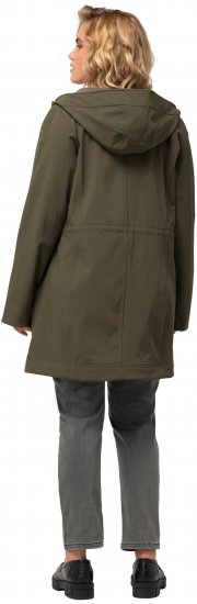 Ulla Popken Triple Function Softshell Jacket Loden Green - Μπουφάν - 