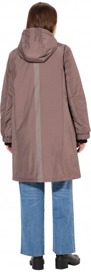 Ulla Popken HYPRAR Triple Function Weatherproof Jacket Taupe - Μπουφάν - 