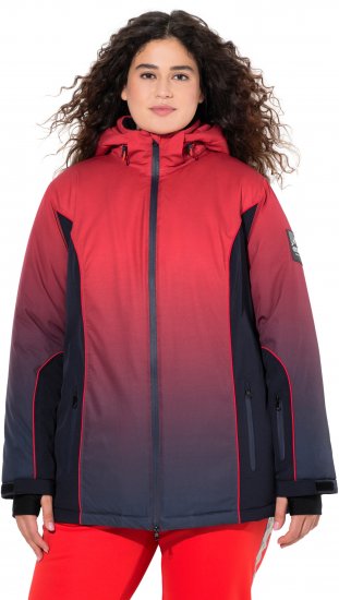 Ulla Popken Gradient Triple-Function Performance Ski Jacket Navy - Μπουφάν - 