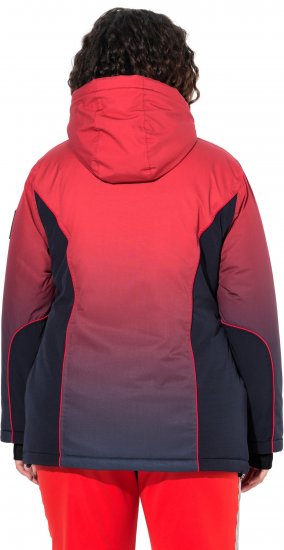 Ulla Popken Gradient Triple-Function Performance Ski Jacket Navy - Μπουφάν - 