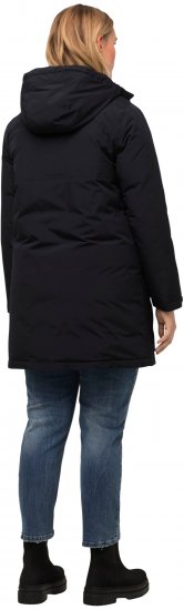 Ulla Popken HYPRAR Triple Function Fully Lined Waterproof Coat Black - Μπουφάν - 