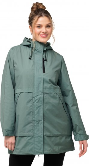 Ulla Popken HYPRAR Transition Jacket Mint Green - Μπουφάν - 