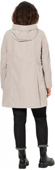 Ulla Popken HYPRAR Waterproof Jacket Medium Grey - Μπουφάν - 