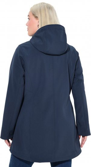 Ulla Popken HYPRAR Water-Repellent Softshell Jacket Navy - Μπουφάν - 