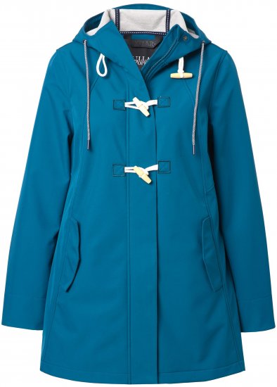 Ulla Popken HYPRAR Water-Repellent Softshell Jacket Teal - Μπουφάν - 