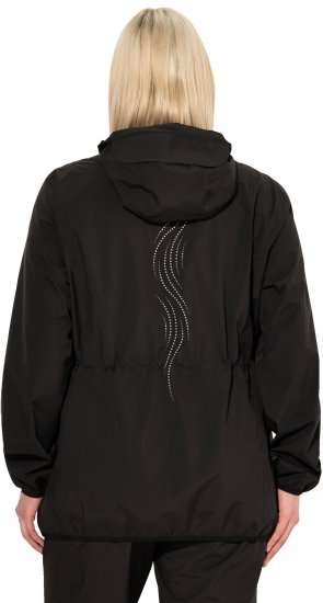 Ulla Popken Lightweight Rain Jacket Black - Μπουφάν - 