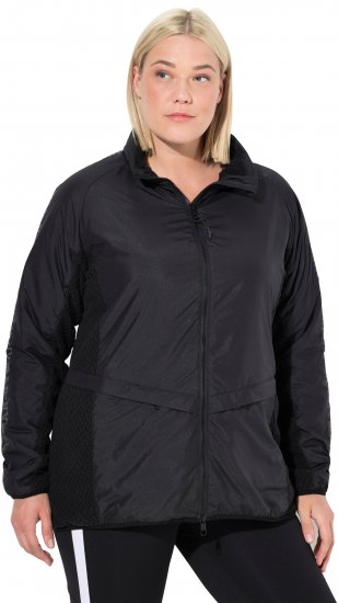 Ulla Popken Lightweight Functional Jacket Black - Μπουφάν - 