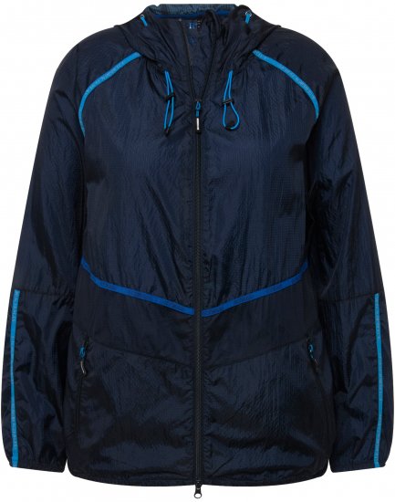 Ulla Popken Water Repellent Jacket Navy - Μπουφάν - 