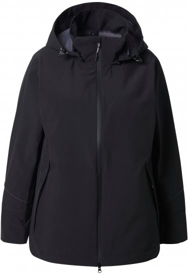 Ulla Popken Triple Function Performance Jacket Black - Μπουφάν - 