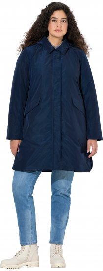 Ulla Popken HYPRAR Functional Parka Navy - Μπουφάν - 