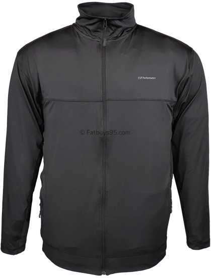 Espionage LW138 Performance Lightweight Jacket Black - Ρούχα προπόνησης - Ρούχα προπόνησης μεγάλου μεγέθους για άνδρες