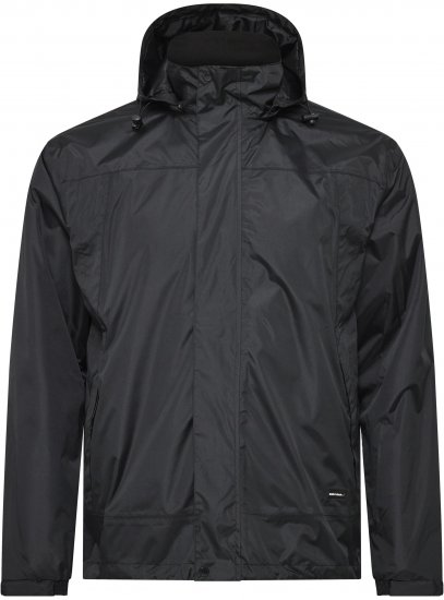 North Latitude Rain Jacket Black - Αθλητικά ρούχα & Outdoor - Aθλητικα ρούχα μεγάλα μεγέθη ανδρικά