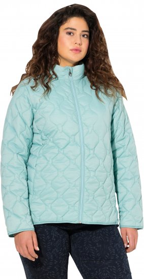 Ulla Popken HYPRAR Lightweight Quilted Water-Repellent Jacket Ice Blue - Μπουφάν - 