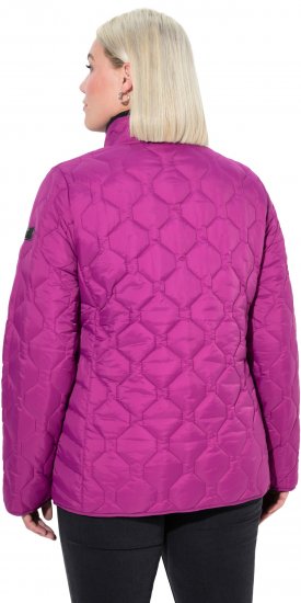 Ulla Popken HYPRAR Lightweight Quilted Water-Repellent Jacket Berry - Μπουφάν - 