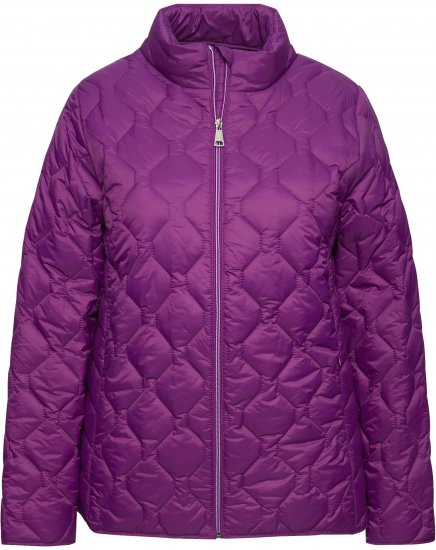 Ulla Popken HYPRAR Lightweight Quilted Water-Repellent Jacket Purple - Μπουφάν - 