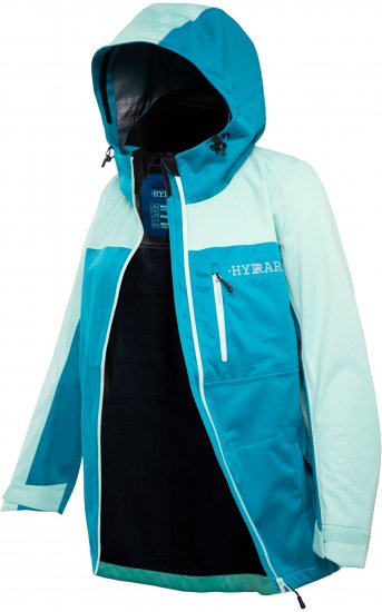 Ulla Popken HYPRAR Lightweight Triple Function Jacket Turquoise - Μπουφάν - 
