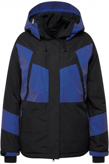 Ulla Popken HYPRAR Color Block Triple Function Ski Jacket Black - Μπουφάν - 