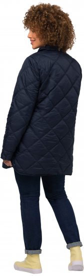 Ulla Popken Quilted Jacket Navy - Μπουφάν - 